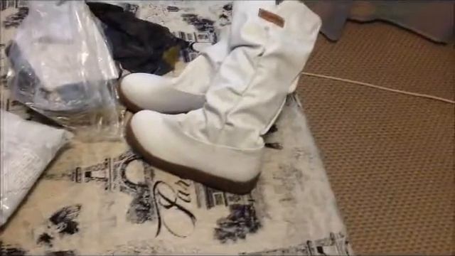 Женские сапоги и детский комбинезон с Алиэкспресс смотреть онлайн