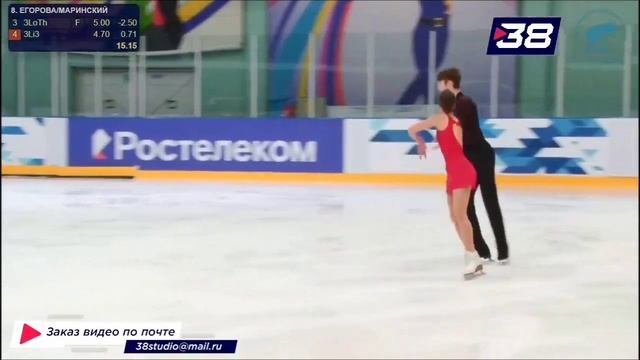 Анастасия Егорова / Родион Маринский КП КМС Кубок Федерации Санкт-Петербурга 2 этап 2023 смотреть онлайн