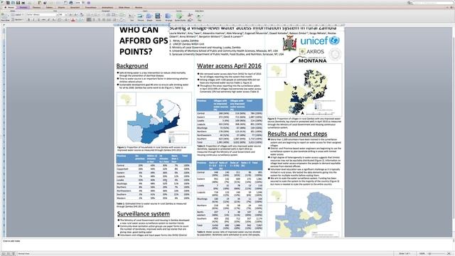 How to make a scientific poster using Microsoft Powerpoint смотреть онлайн