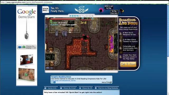 Stick Arena Ballistic Online Gameplay смотреть онлайн