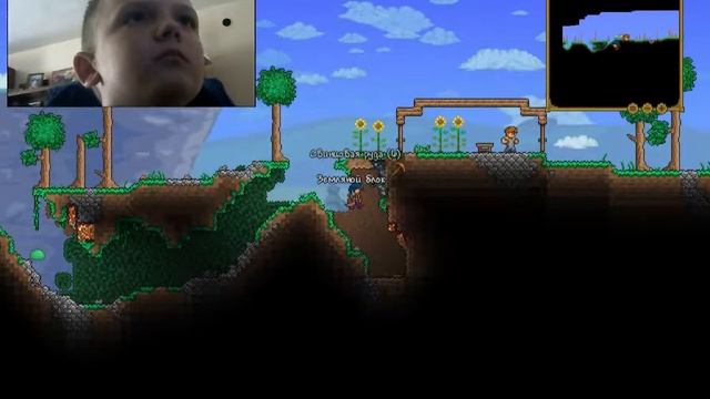 Terraria #2 Свинец и свинцовая наковальня :Прохождение игры :) смотреть онлайн