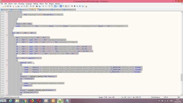 Создание игры на PHP MySQL Ajax.Часть 4: Битва смотреть онлайн