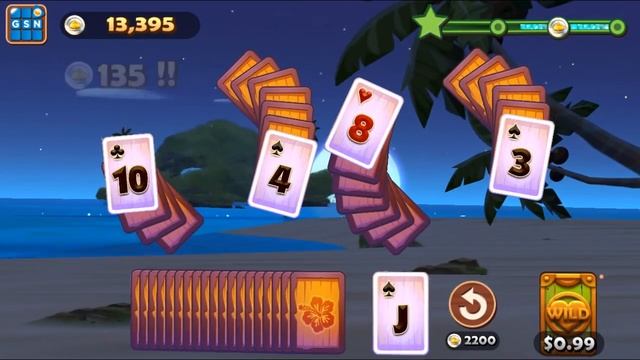 Tri Peaks Solitaire for Android смотреть онлайн