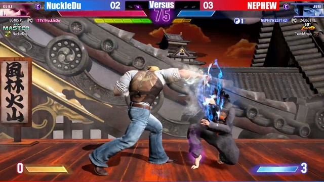 SF6 [Rematch] Guile (NuckleDu Vs Nephew) Juri ▰ High Level смотреть онлайн