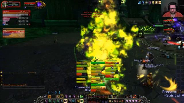 Resto Druid PVE 6.2.4 Raid Destructors Rise World of Warcraft WOW смотреть онлайн