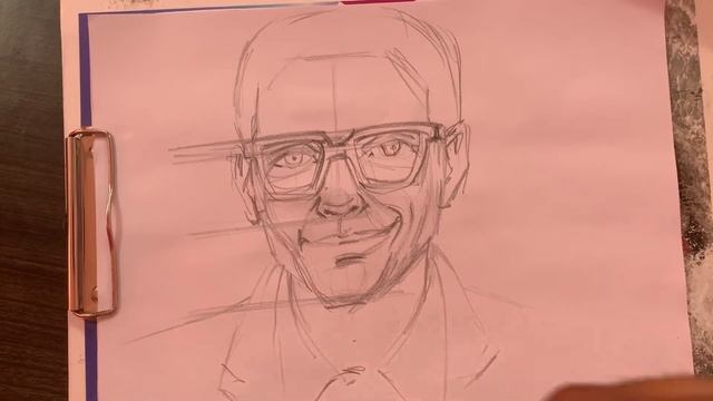 How to sketch human face expression смотреть онлайн