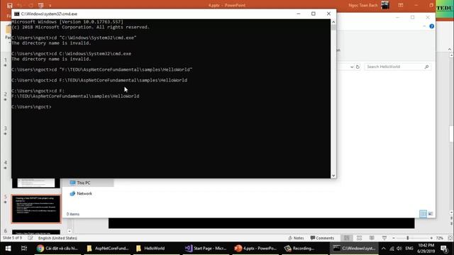 #4: Sử dụng công cụ Dotnet CLI | Using Dotnet CLI command tools | TEDU смотреть онлайн