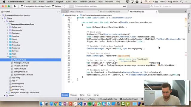 Track Custom Events with HockeyApp смотреть онлайн