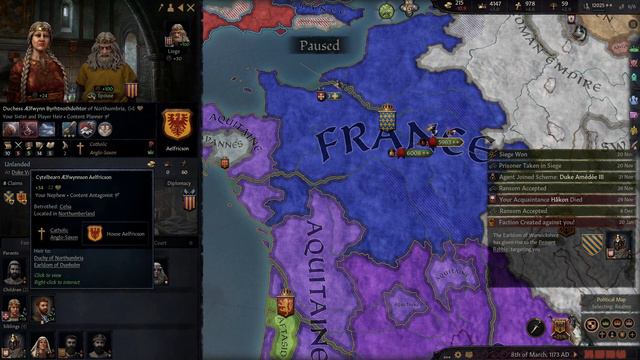Thinking Much Bigger - Eager English - Let's Play Crusader Kings 3 - 22 смотреть онлайн