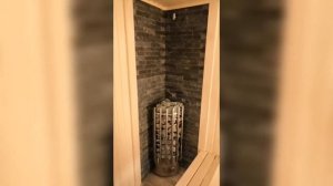 Сауна в доме! Электрическая печь Обзор сауны.