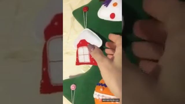 Мягкая детская ёлочка отличный подарок для малыша! смотреть онлайн