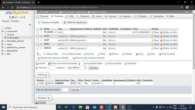PHP , MOSTRE SUA CARA | REALIZANDO A CONEXÃO COM O BD смотреть онлайн