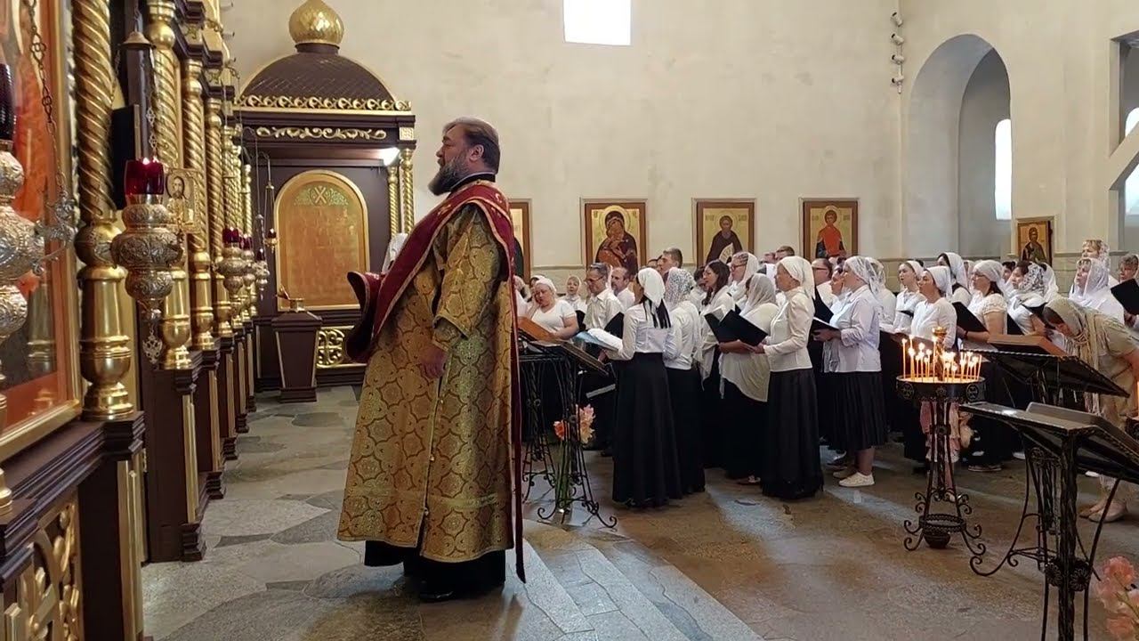 Литургия в Свято-Андреевском храме г. Калининграда 9.09.2023 г.