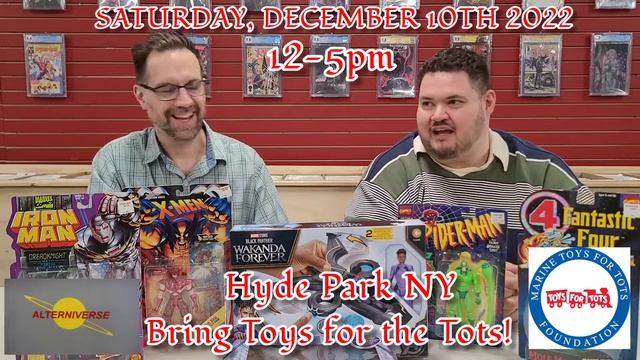 New Comic Book Day! Ep. 26 11-30-22 NEW COMICS, REVIEW PREVIEWS AND TOYS FOR TOTS #newcomicbookday смотреть онлайн