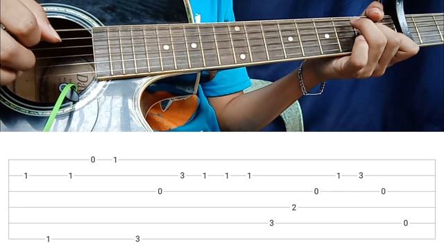 Fingerstyle of Tonight by Fm Static (with Tabs on screen) смотреть онлайн