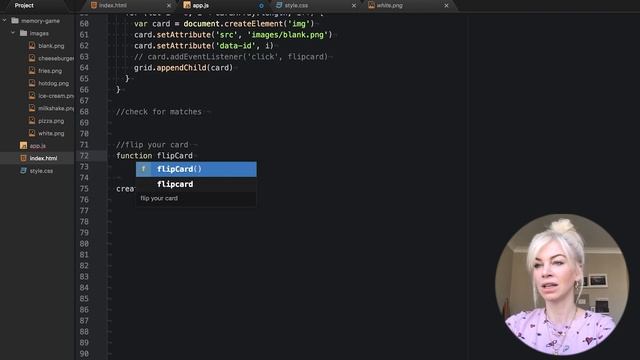 Make MEMORY GAME in JavaScript, HTML and CSS for your portfolio смотреть онлайн