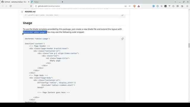 Laravel: Dashboard Tablar [Bootstrap 5] смотреть онлайн