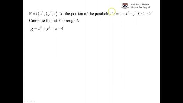 Finding the Flux: Surface Ingtegral of a Vector Field Explanantion смотреть онлайн