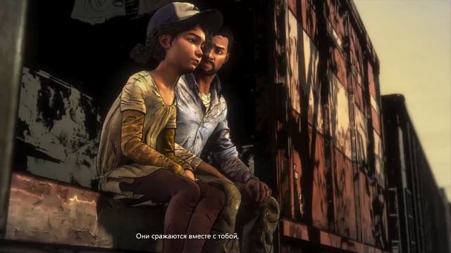 Клементина и Ли встречаются во сне - The Walking Dead The Final Season Episode 3 смотреть онлайн
