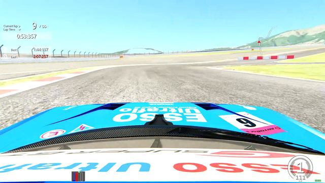 Toyota Supra mk4 Super GT on Fuji speedway(Assetto Corsa) смотреть онлайн