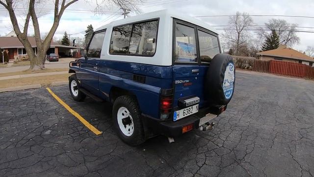 1991 Toyota Land Cruiser BJ73 - walk around running video смотреть онлайн