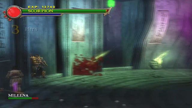 Scorpion VS MILEENA (Secret Boss Part 18) - Mortal Kombat Shaolin Monks |HARD 1080P Gameplay смотреть онлайн