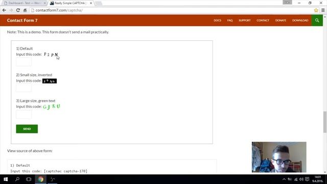 Really Simple CAPTCHA with Contact Form 7 - WordPress смотреть онлайн
