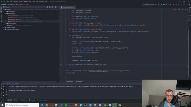Instagram bot: Generating Auto Likes, Programming with Python (2021) смотреть онлайн