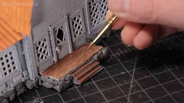 Miniature "Kiki's Delivery Service" House diorama // Studio Ghibli Crafts смотреть онлайн