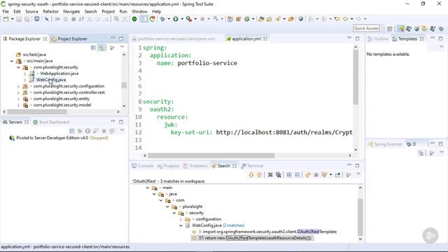 54 Client Credentials Grant via RestTemplate смотреть онлайн