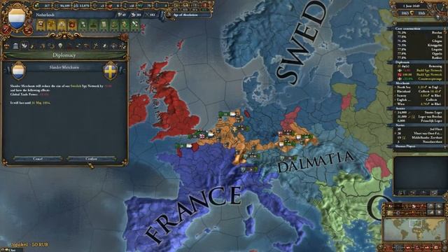 [EU4] Золотой теленок - ОТ-СТА-ЛЫЙ - Стрим 9 смотреть онлайн