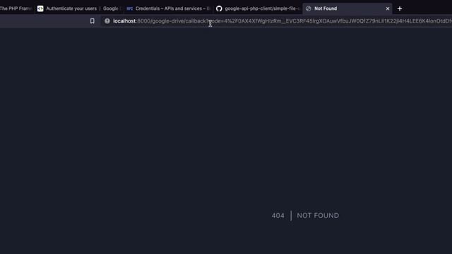 Laravel Test Driven API - upload test file to google drive смотреть онлайн