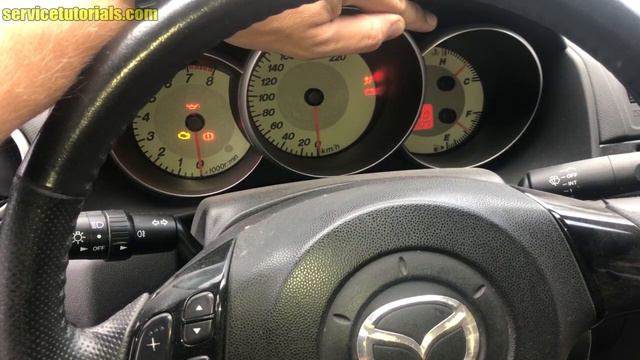 TUTORIAL: Mazda 3 BK (2004-2009) Oil / Wrench Maintenance Light Service Reminder Reset- 5 easy step смотреть онлайн