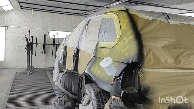 грунтуем кузов X5 E53 под толщиномер(цинк+кислотник+наполнитель)150мкм смотреть онлайн