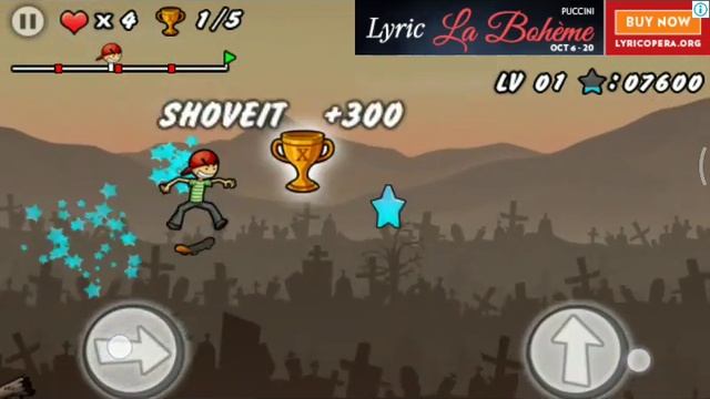 Skater Boy Level cemetry stage 01 смотреть онлайн