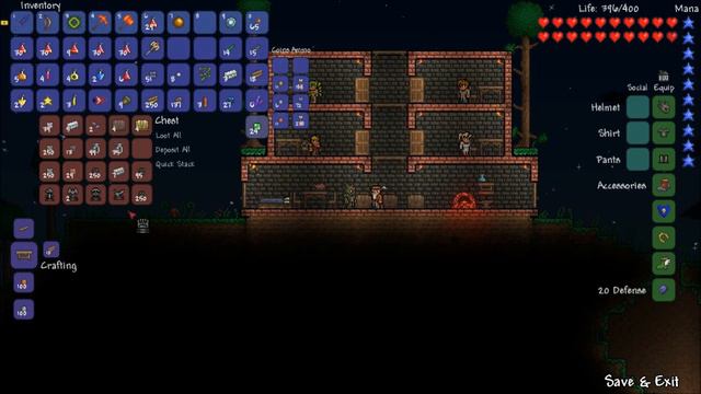 Terraria 1.1 Solo Playthrough - Ep. 5 смотреть онлайн