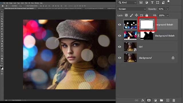How to Create Bokeh Effect in Adobe Photoshop | Photoshop Tutorial 2020 смотреть онлайн