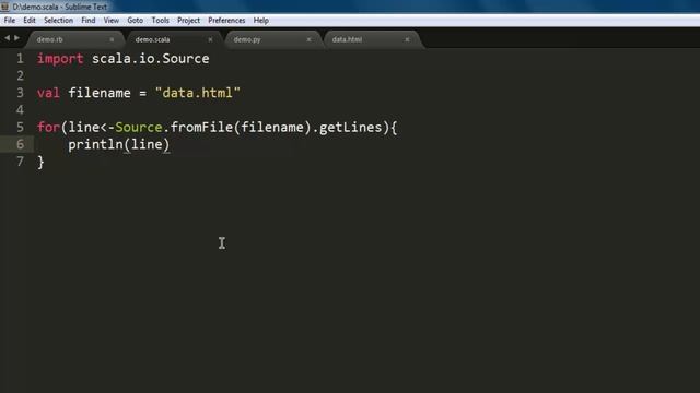 Scala Read HTML Document смотреть онлайн