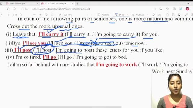 tense revisited class 10 question answer | 10th class english grammar chapter 1 | tense revisited смотреть онлайн