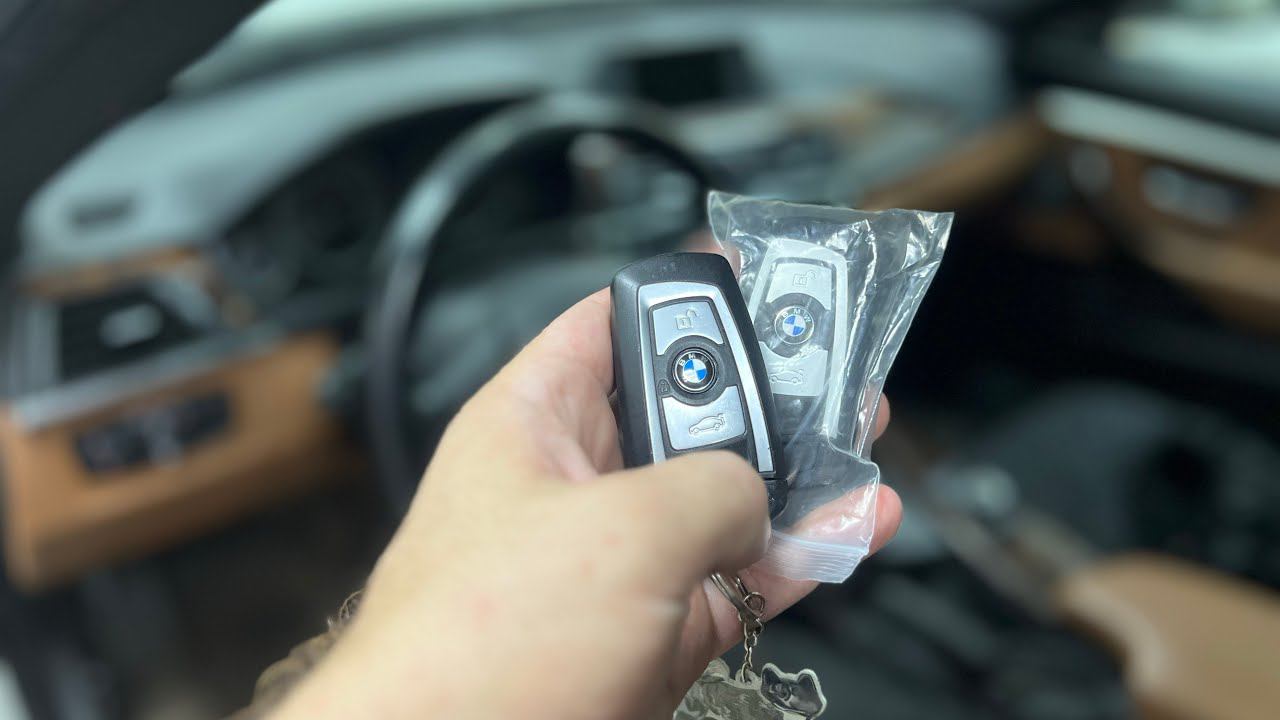 Дистанционный запуск двигателя со штатного ключа BMW F34 / Remote start engine by key fob BMW F34 смотреть онлайн