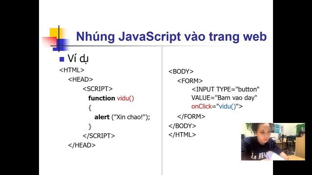 Bà i 5: Học javascripts là gì? смотреть онлайн