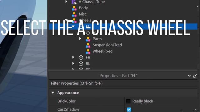 How To Make a Car In Roblox Studio (A-Chassis) смотреть онлайн