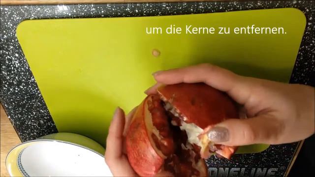 Superfood Granatapfel richtig entkernen Fakten zur Gesundheit Quick Trick смотреть онлайн