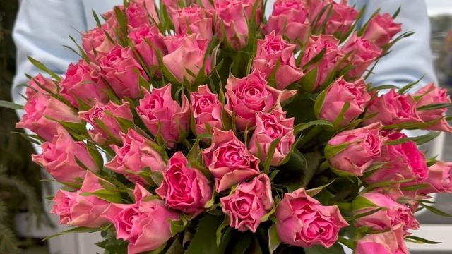 51 роза "Кенийский Фламинго" смотреть онлайн