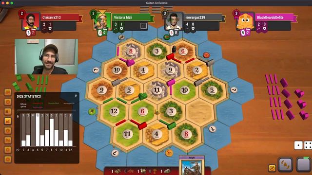 CATAN | Second Struggle | Game 62 смотреть онлайн