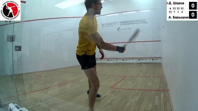 Первый турнир по Фиджитал сквошу - Сквош будущего. Реальный корт.