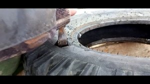 Обдирка покрышки УАЗ модель Я 245
