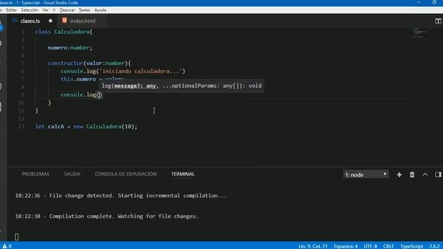 #4 Curso de Angular - Fundamentos de TypeScript (3): Clases y Constructores смотреть онлайн