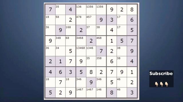 Sudoku very hard level. Puzzle -2. How to solve very hard sudoku using sudoku tricks #puzzle #sudok смотреть онлайн