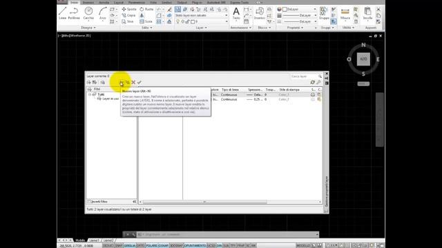 Layer AutoCAD - (Livelli), visibilità, colori, spessori e tipo linea смотреть онлайн